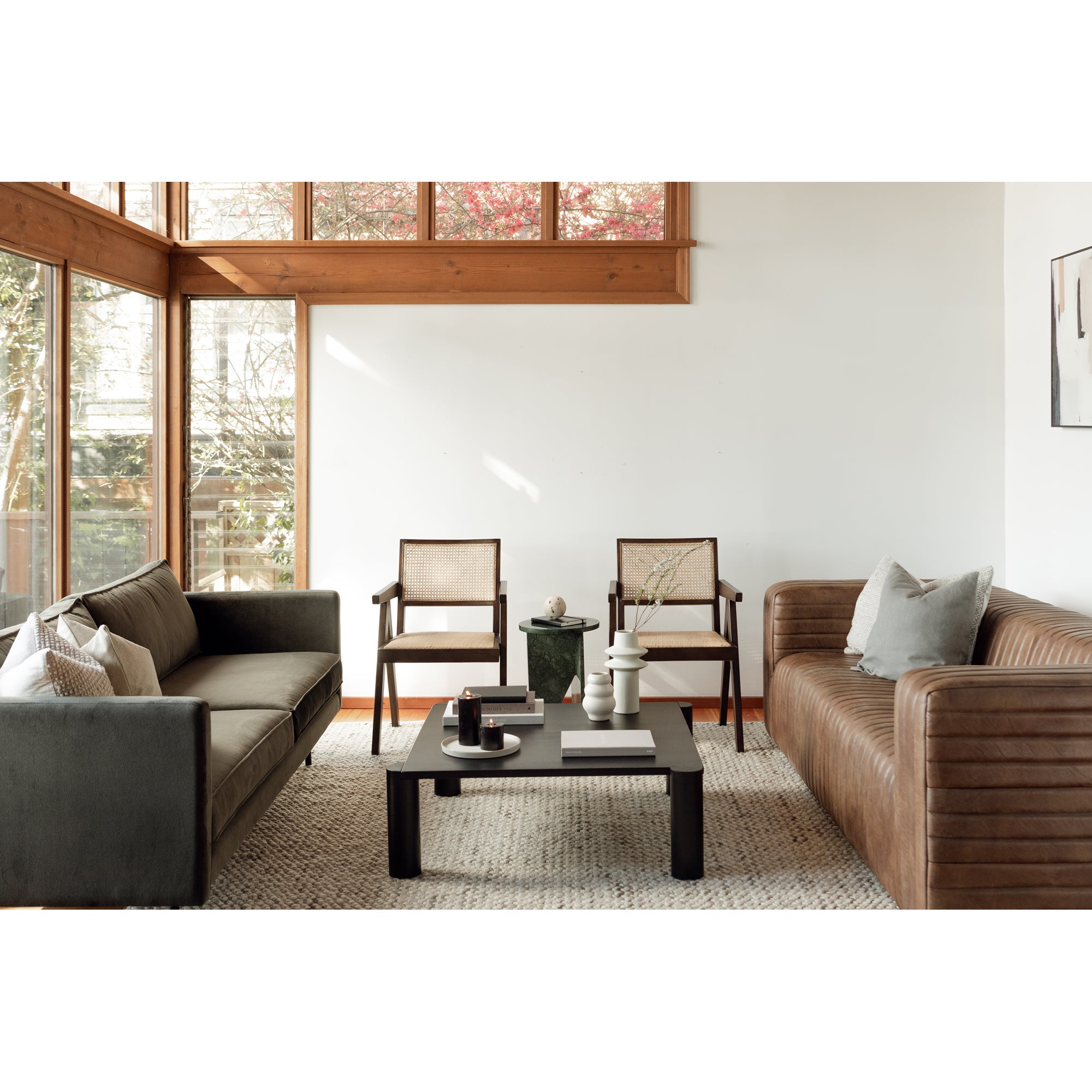 Takashi Chair Dark Brown - Set Of Two by Moe's Home Collection - view 11