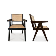 Takashi Chair Dark Brown - Set Of Two by Moe's Home Collection