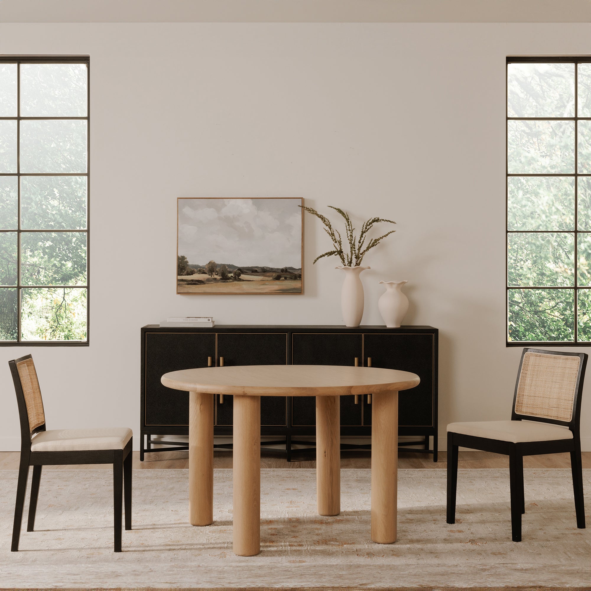 Orville Dining Chair Black - Set Of Two by Moe's Home Collection - view 12