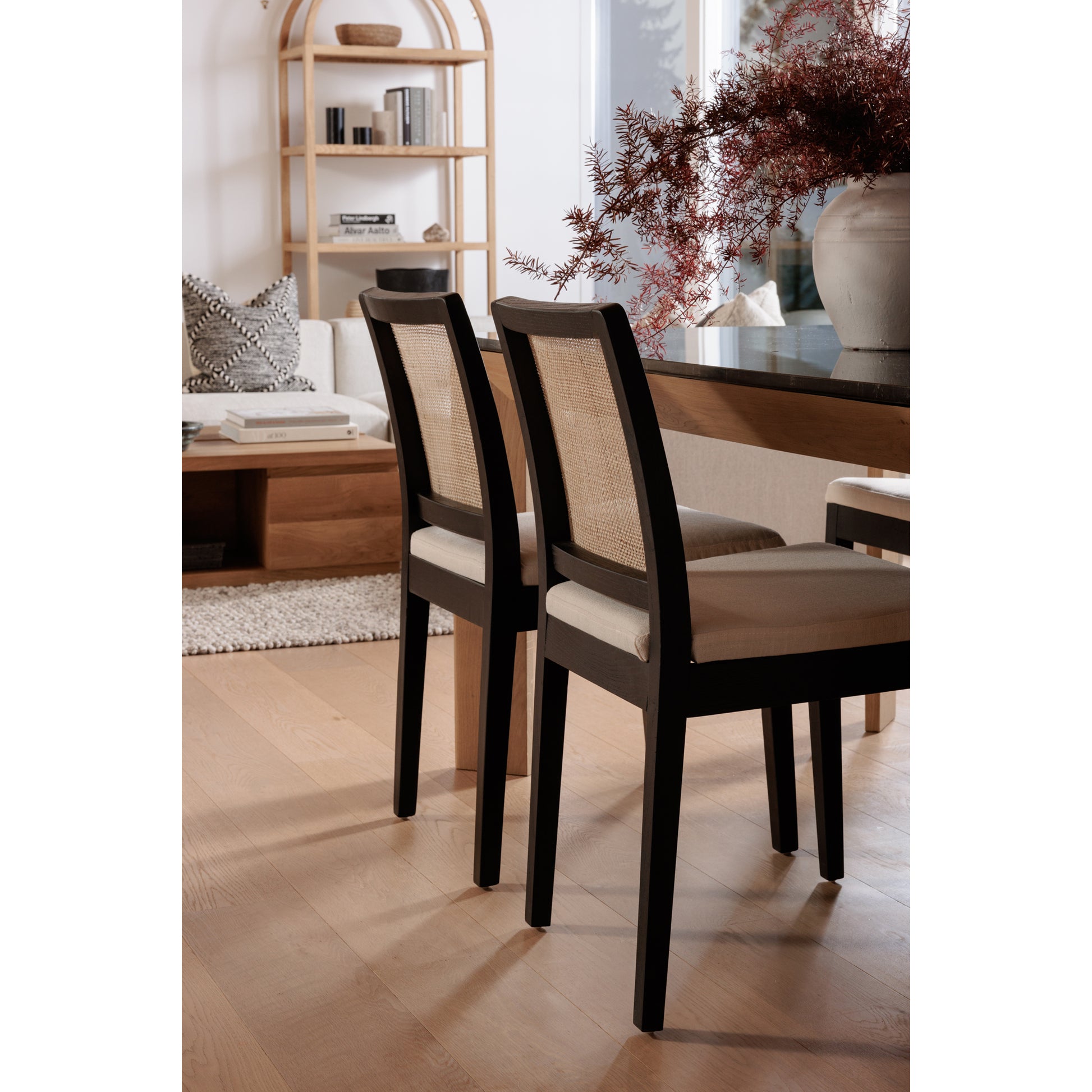 Orville Dining Chair Black - Set Of Two by Moe's Home Collection - view 9