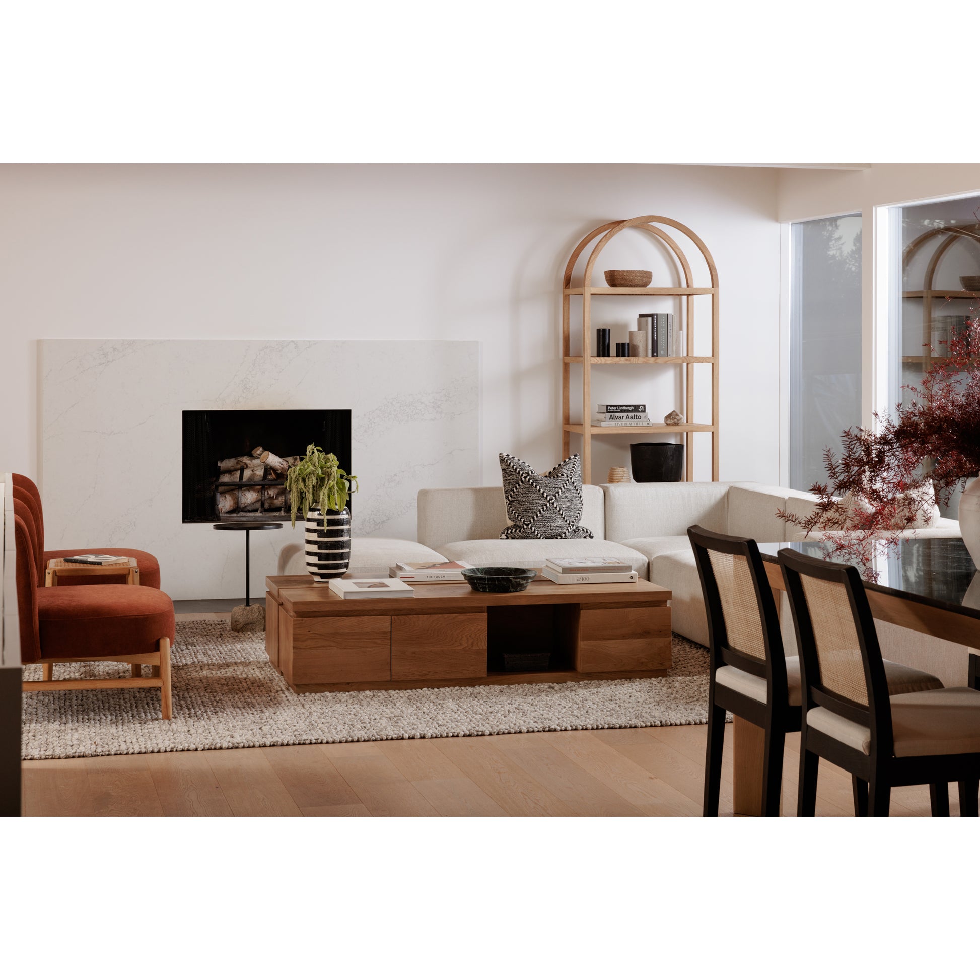 Orville Dining Chair Black - Set Of Two by Moe's Home Collection - view 10