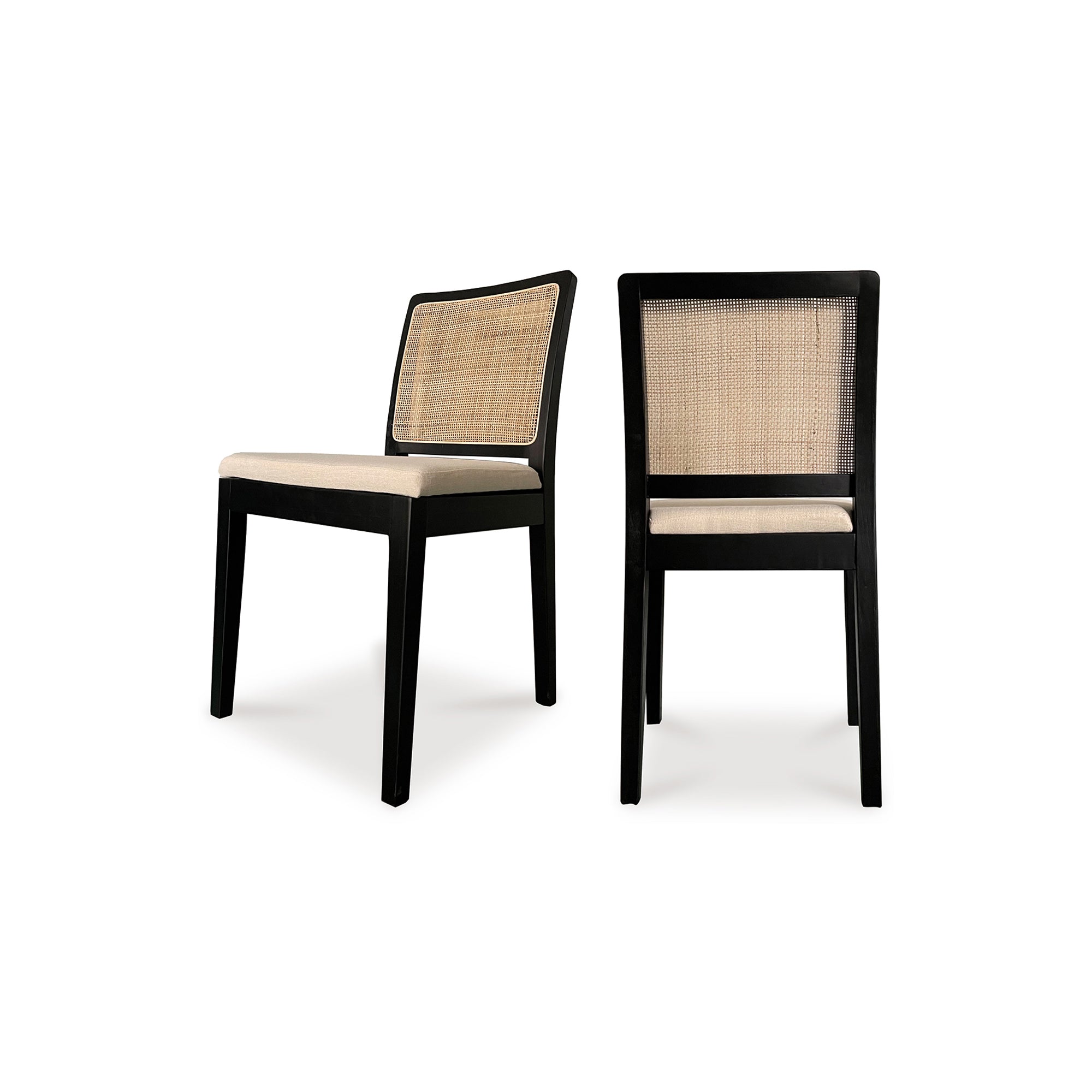 Orville Dining Chair Black - Set Of Two by Moe's Home Collection - view 2