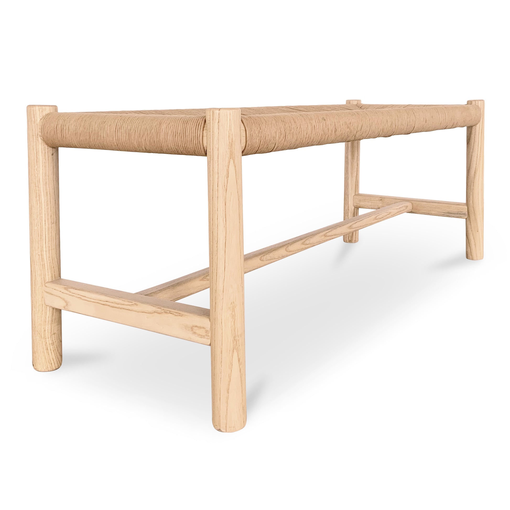 Hawthorn Small Bench Natural by Moe's Home Collection - view 2