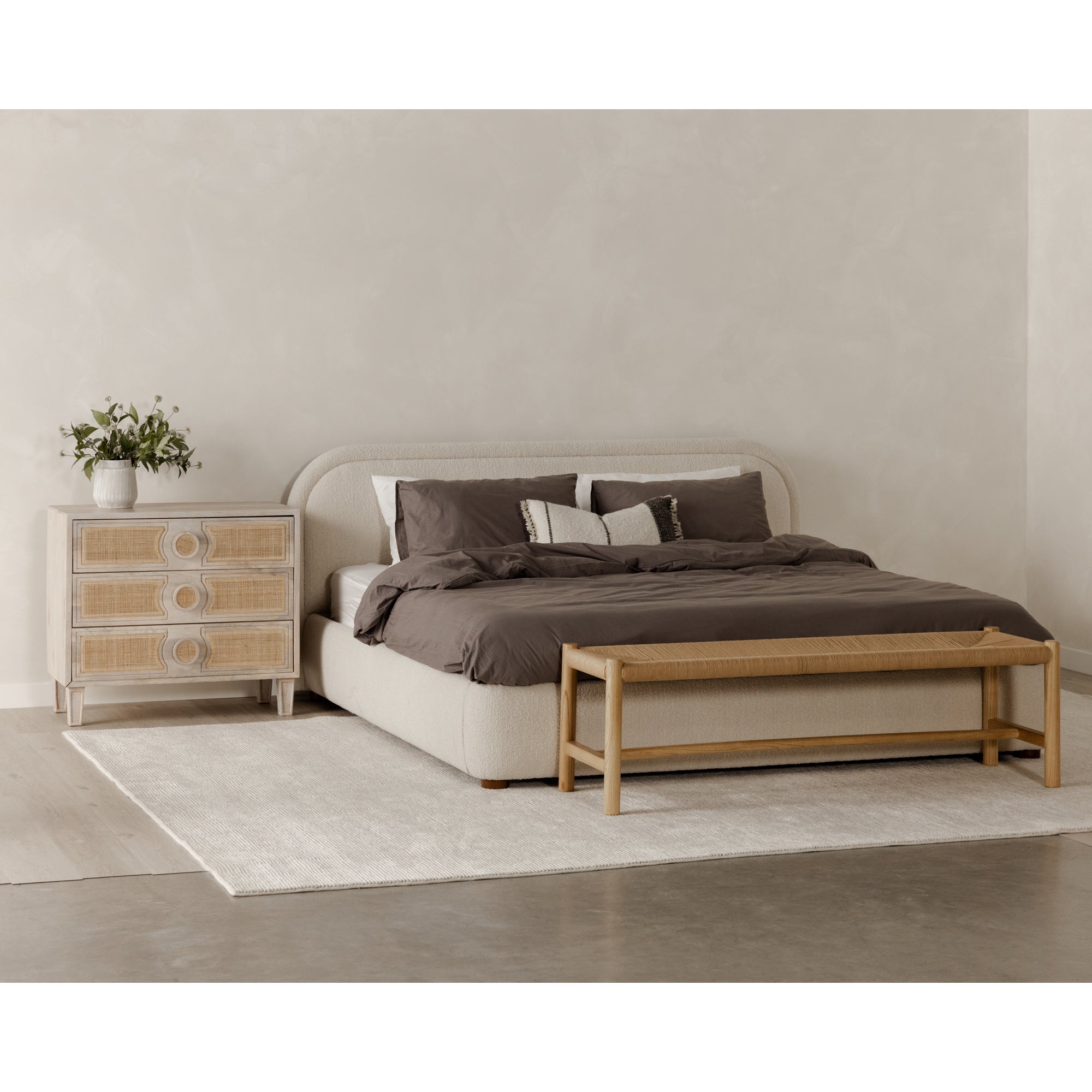 Hawthorn Large Bench Natural by Moe's Home Collection - view 8