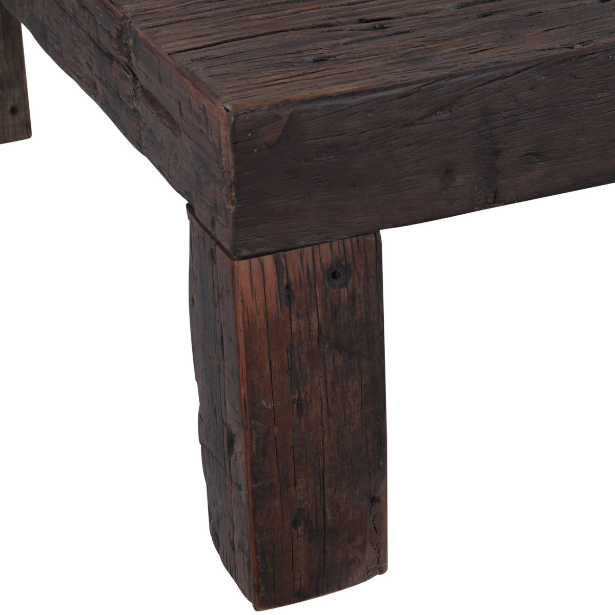 Hacienda 48" Square Coffee Table in Reclaimed Hardwood - image 2