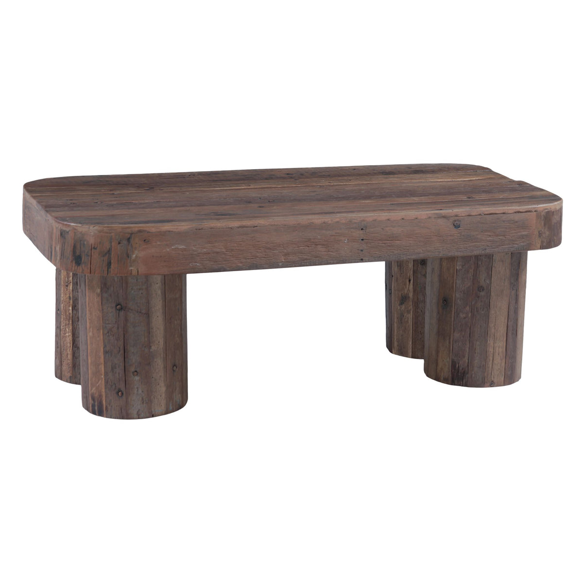 Hickory 50" Coffee Table in Reclaimed Hardwood - image 2