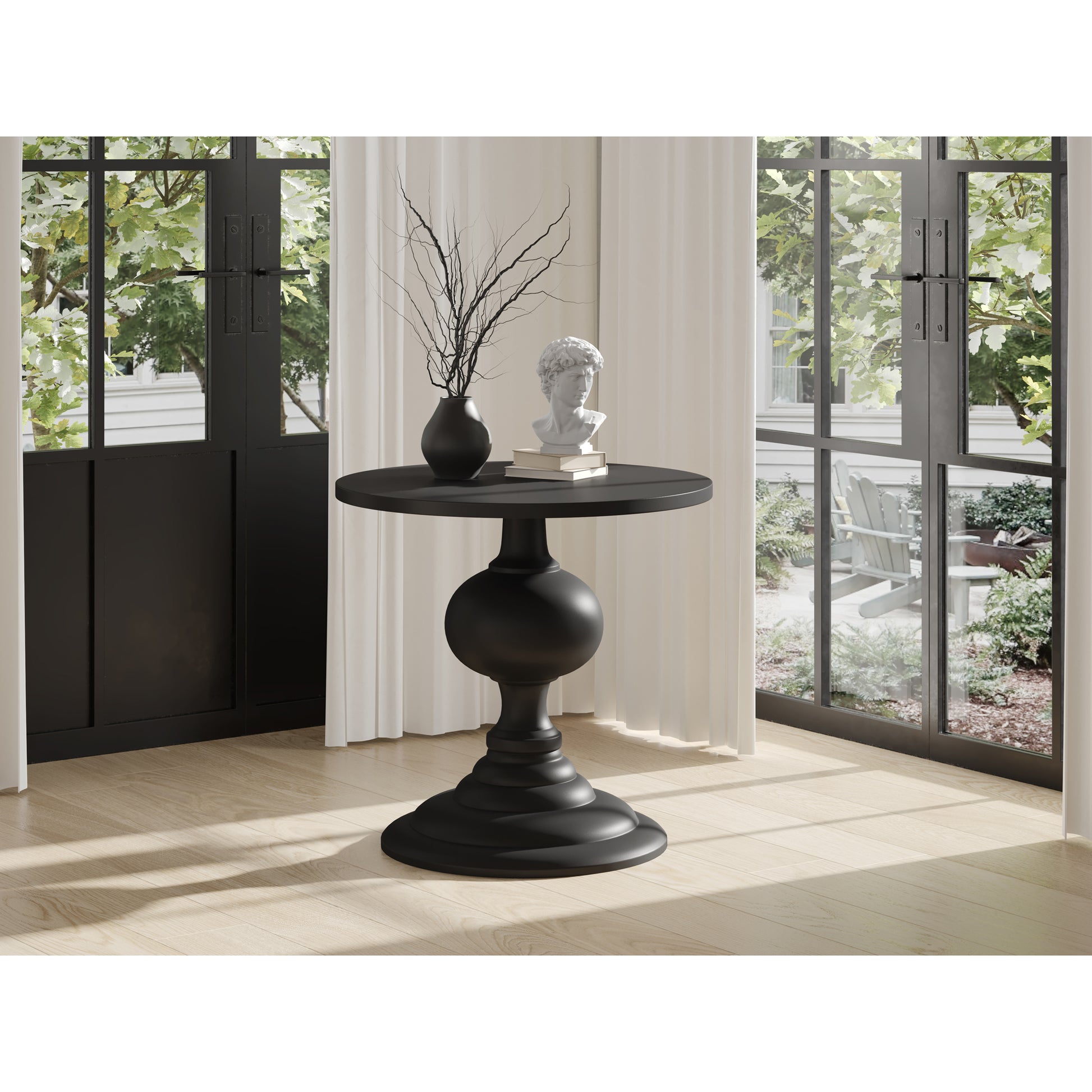 Lexie Dining Table Black by Moe's Home Collection - view 3