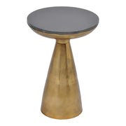 Font Side Table Brass by Moe's Home Collection