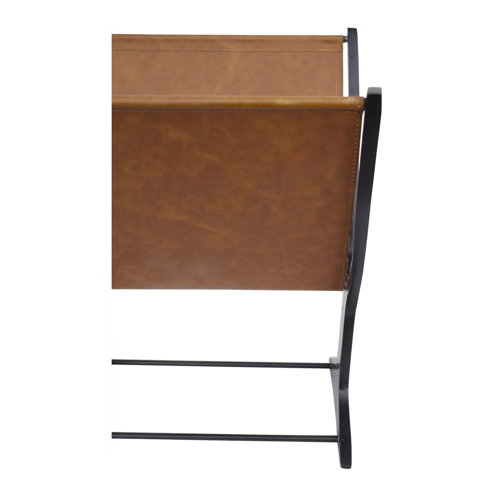 Ziff Magazine Holder Light Brown by Moe's Home Collection - view 3