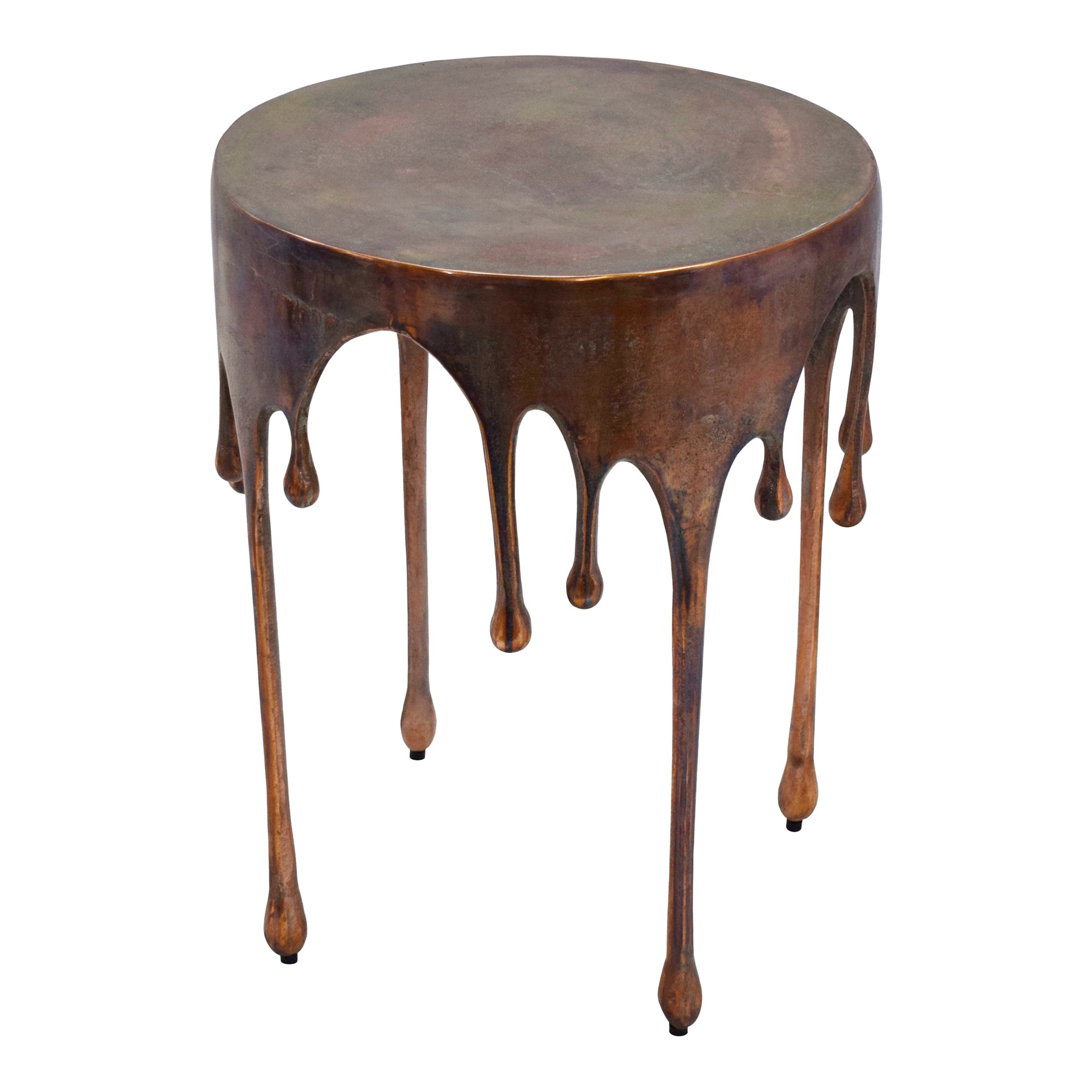 Copperworks Accent Table Antique Copper by Moe's Home Collection - view 2