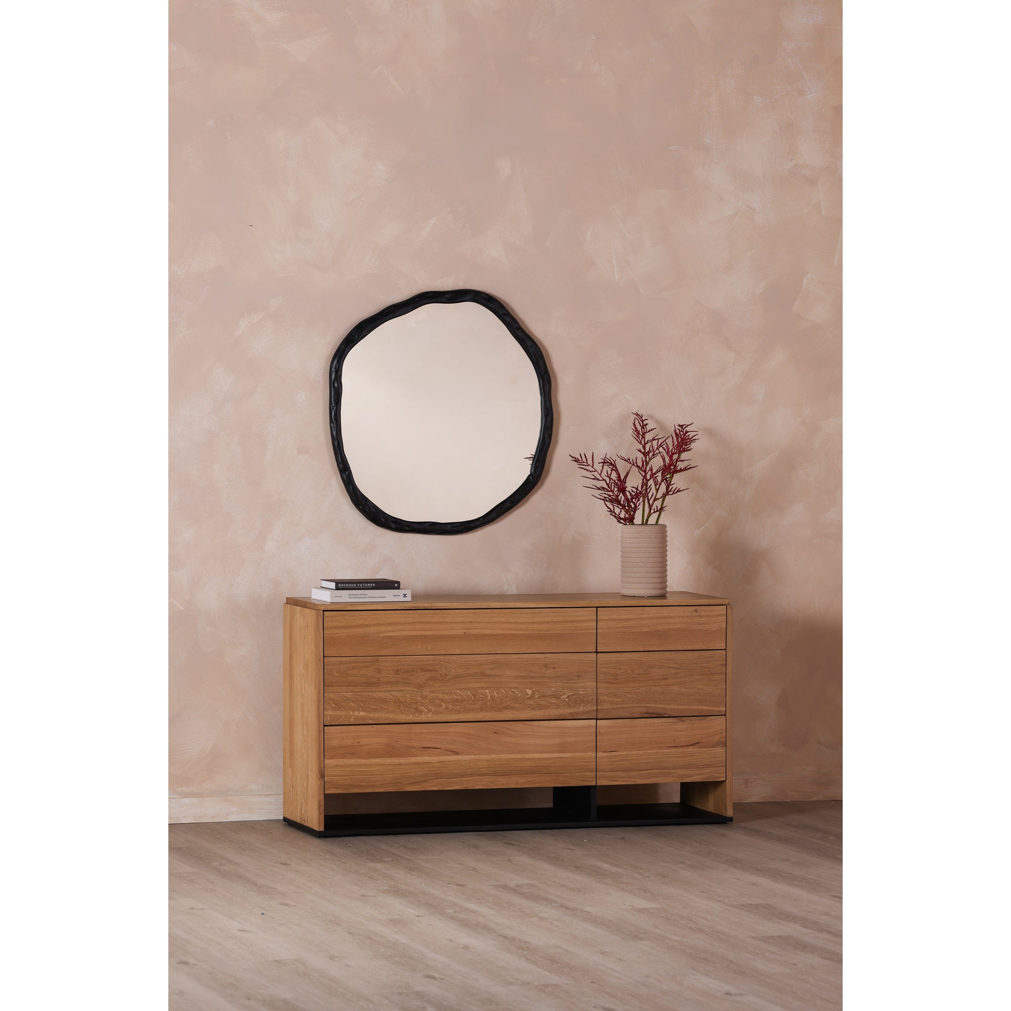 Foundry Large Mirror Black by Moe's Home Collection - view 4