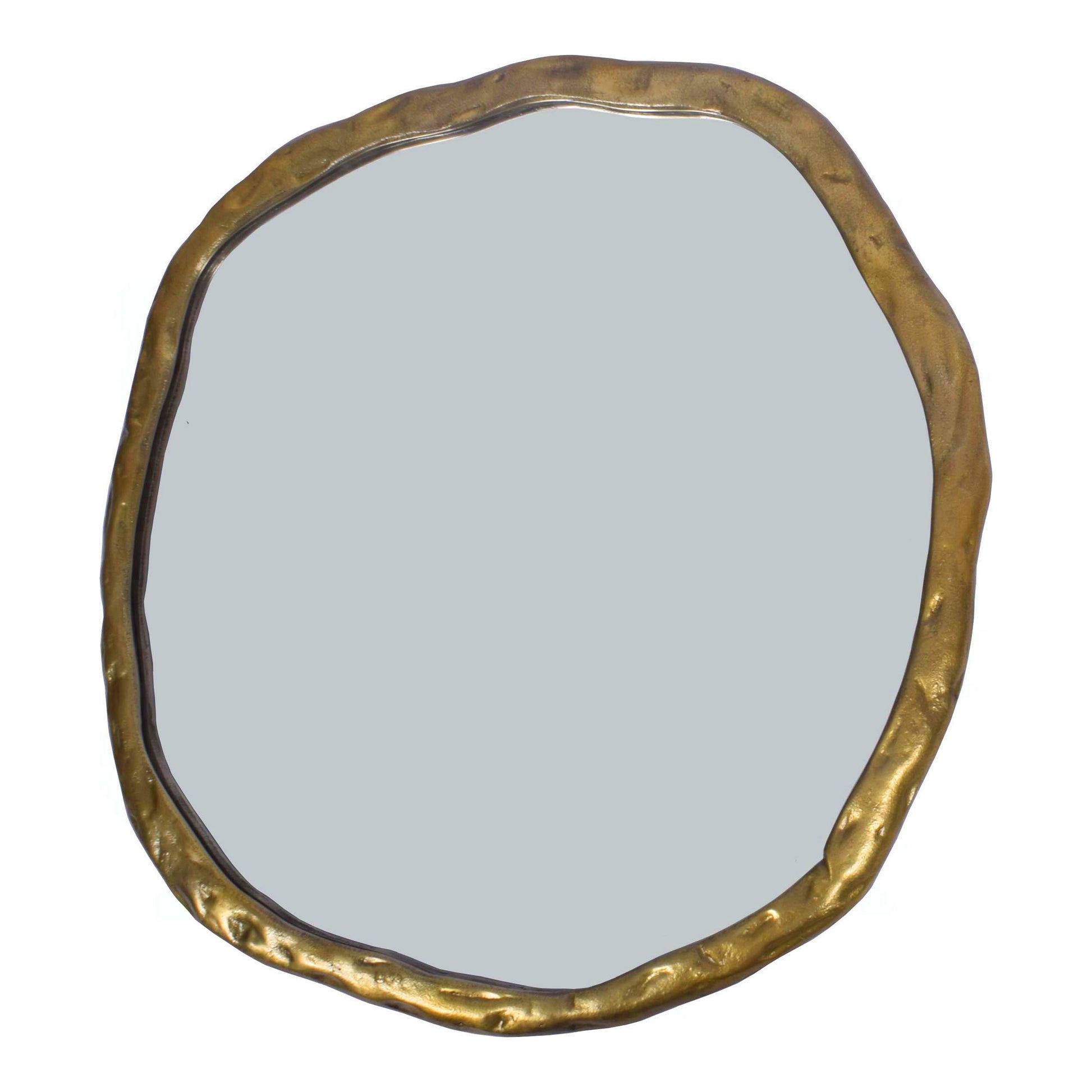 Foundry Large Mirror Gold by Moe's Home Collection - view 2