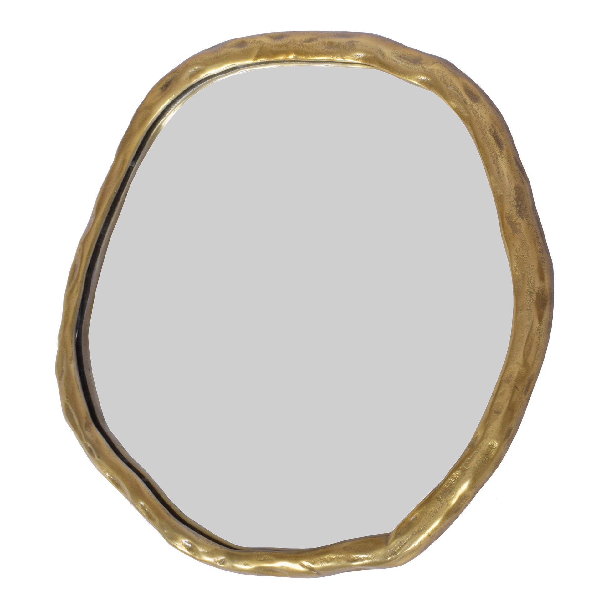 Foundry Small Mirror Gold by Moe's Home Collection - view 2