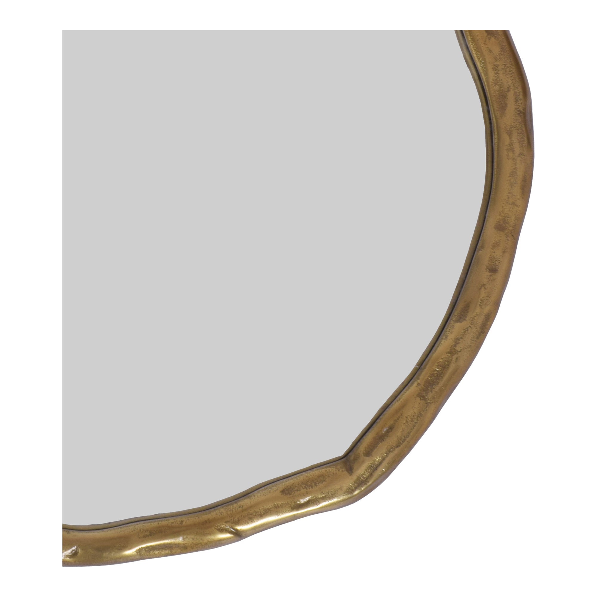Foundry Small Mirror Gold by Moe's Home Collection - view 3