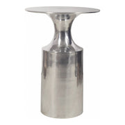 Rassa Accent Table Polished Silver by Moe's Home Collection