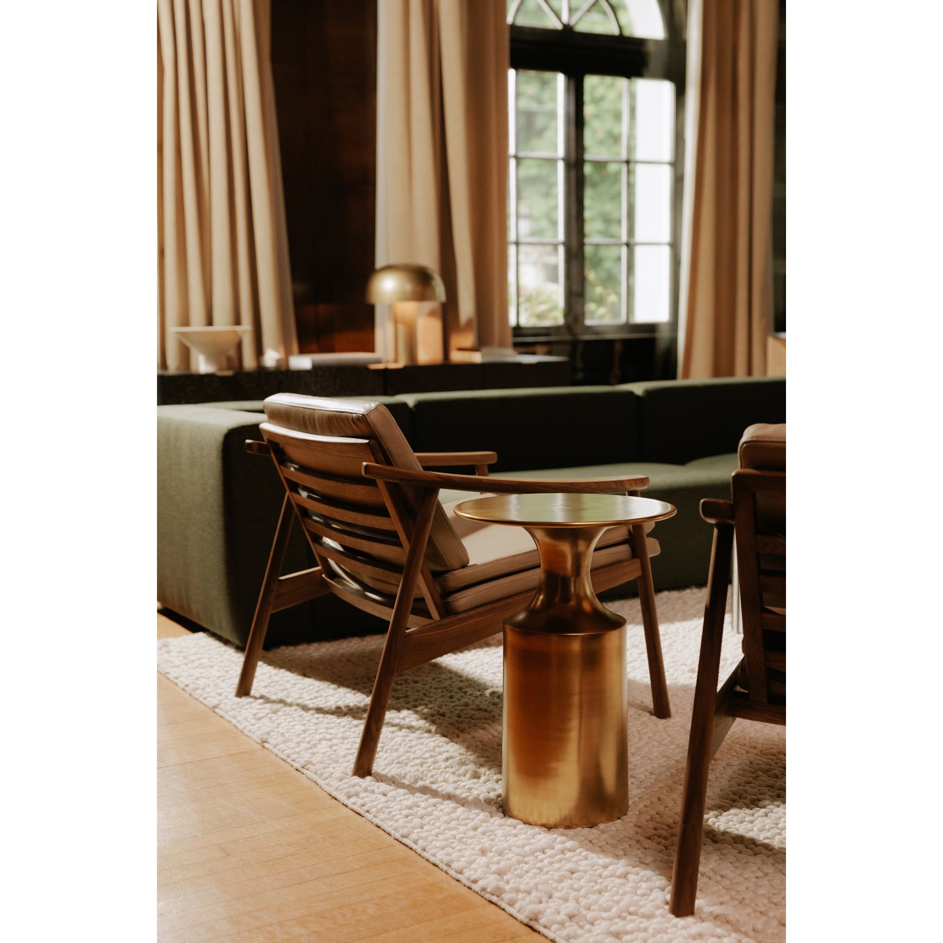Rassa Accent Table Gold by Moe's Home Collection - view 4