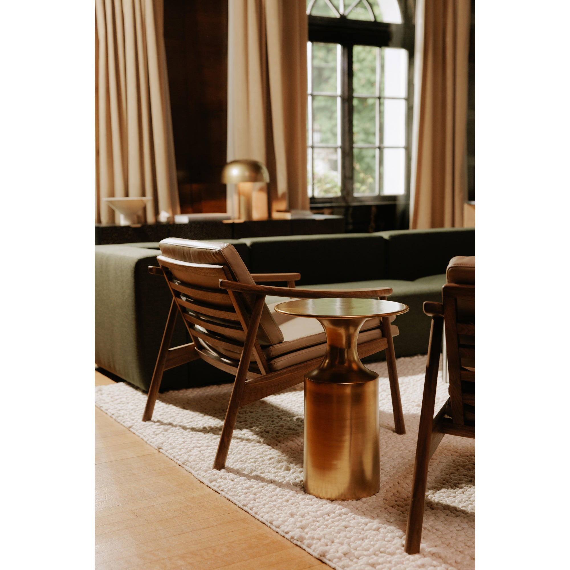 Rassa Accent Table Gold by Moe's Home Collection - view 4