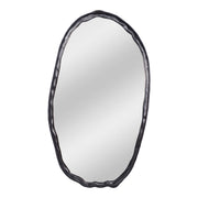 Foundry Oval Mirror Black by Moe's Home Collection