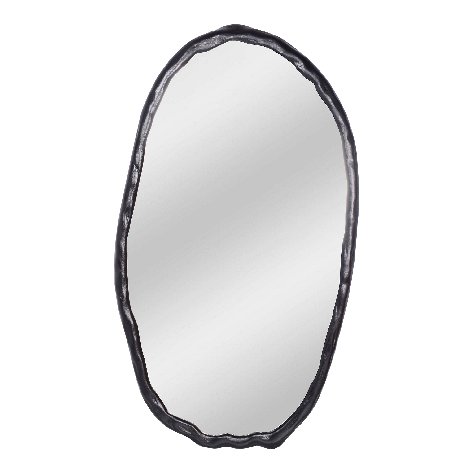Foundry Oval Mirror Black by Moe's Home Collection