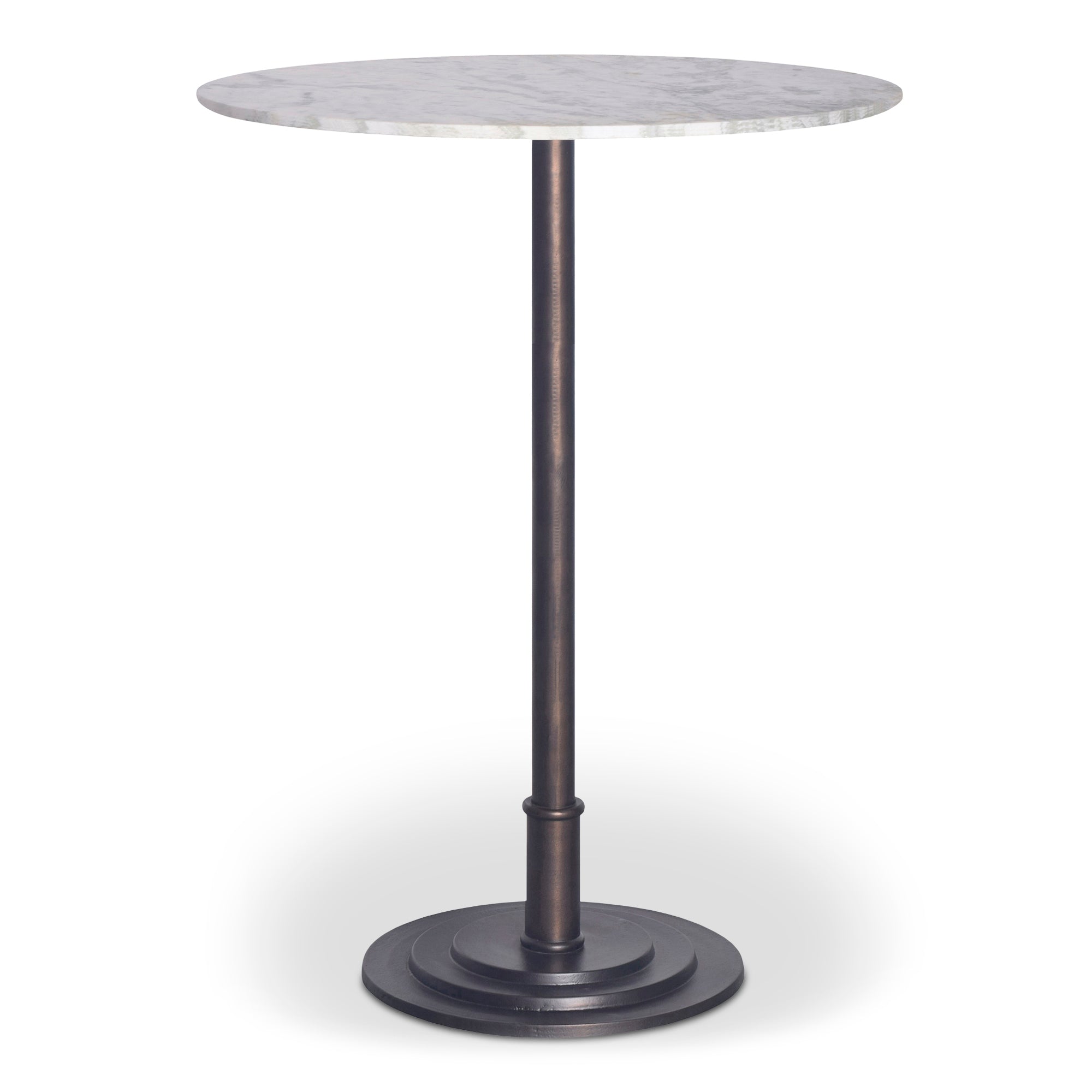 Tori Outdoor Bar Table White Marble by Moe's Home Collection