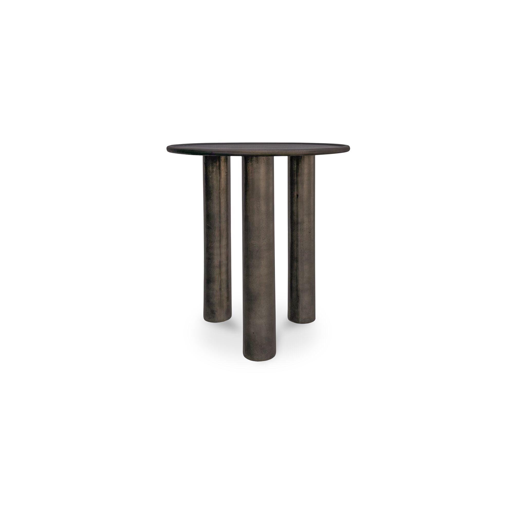 Deacon Outdoor Side Table Deep Bronze by Moe's Home Collection