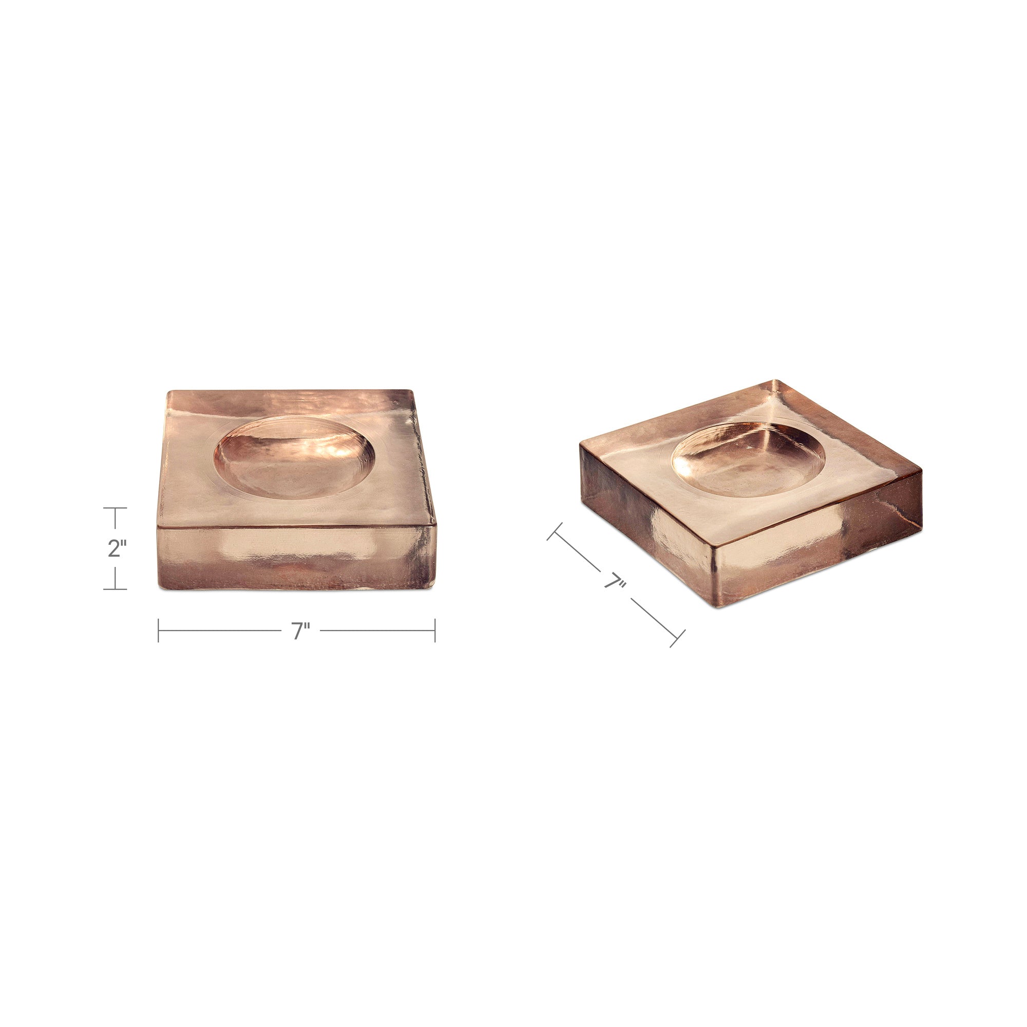 Miro Glass Catchall Soft Amber by Moe's Home Collection - view 4