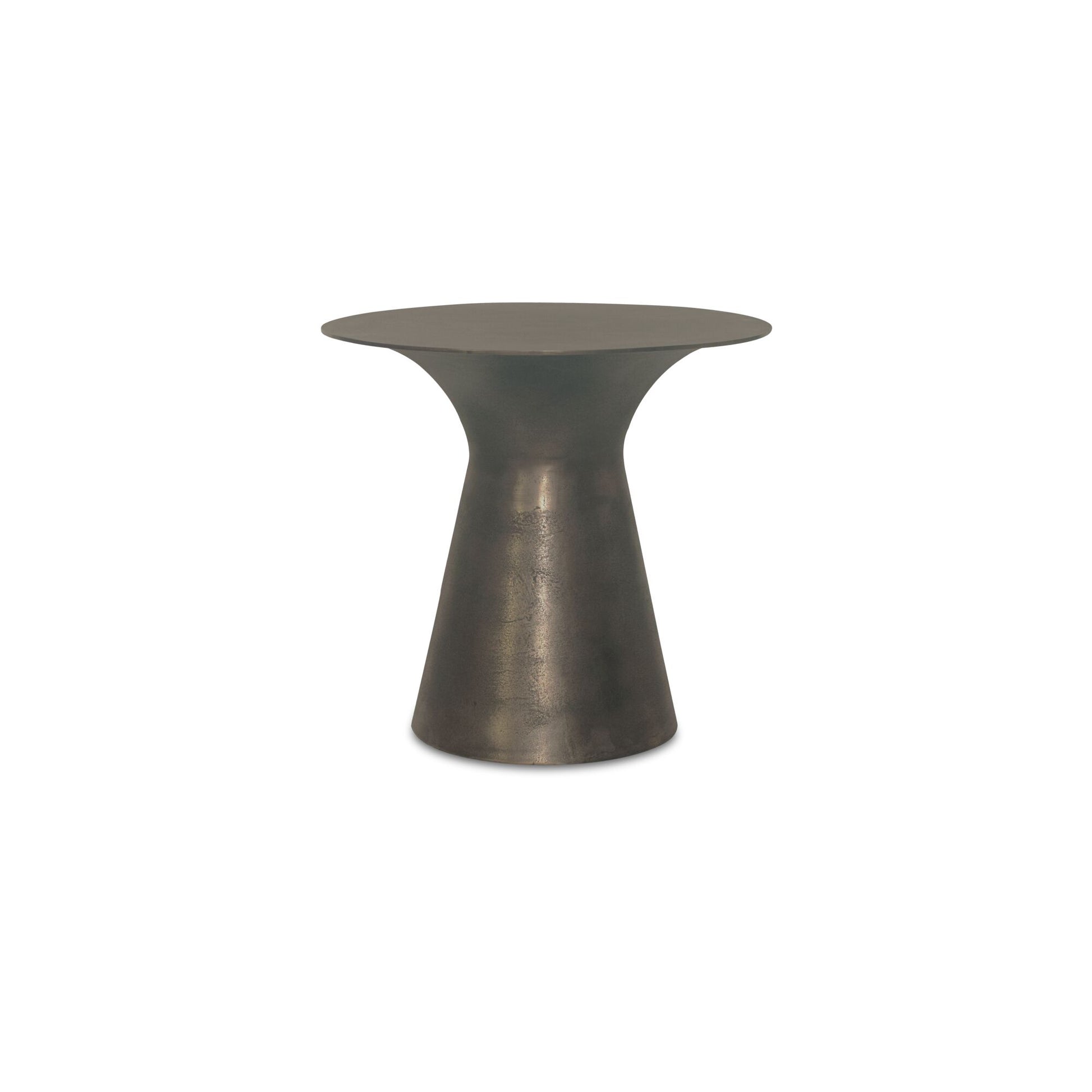 Bardo Outdoor Side Table Deep Bronze by Moe's Home Collection