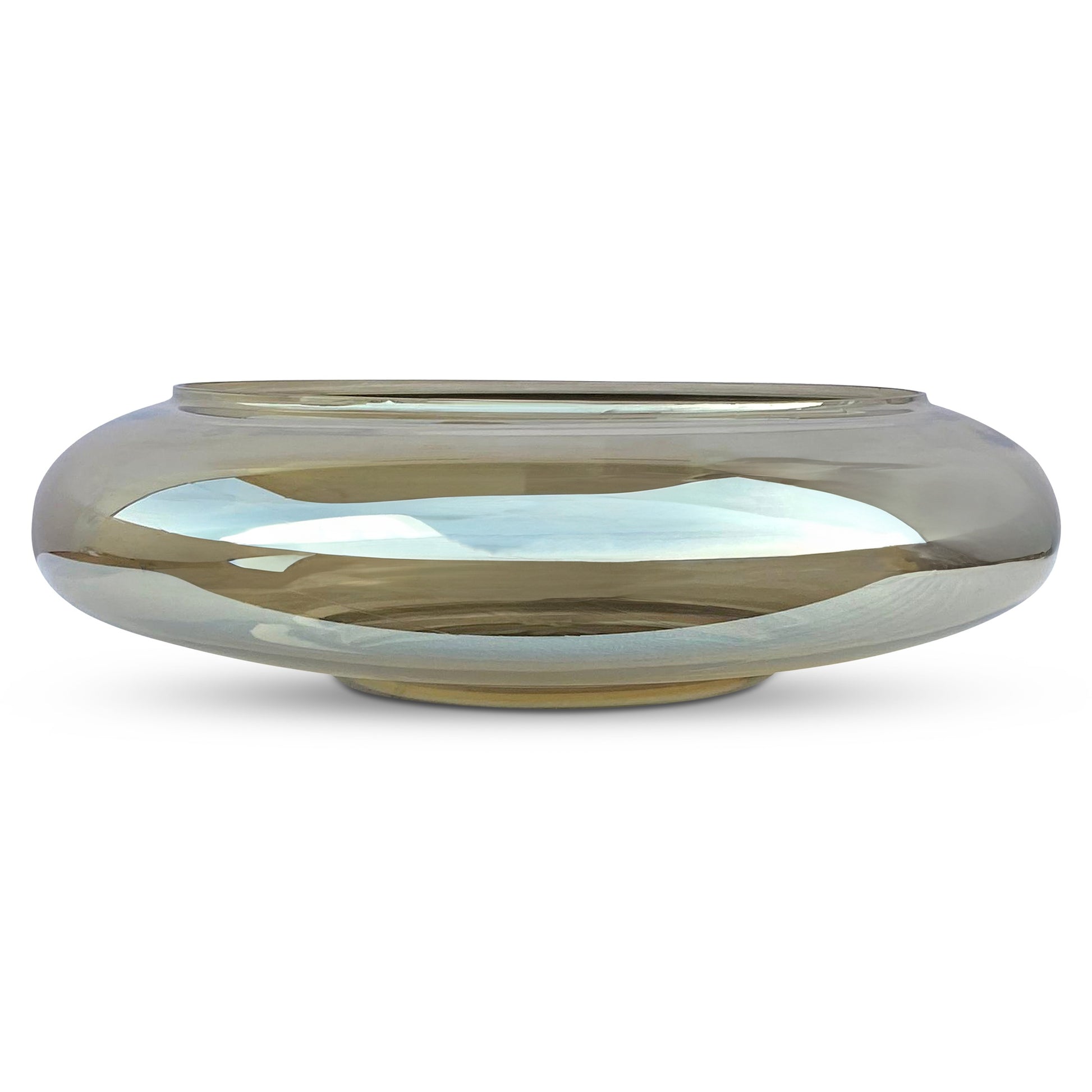Polene Glass Bowl Large Smoky Brown by Moe's Home Collection
