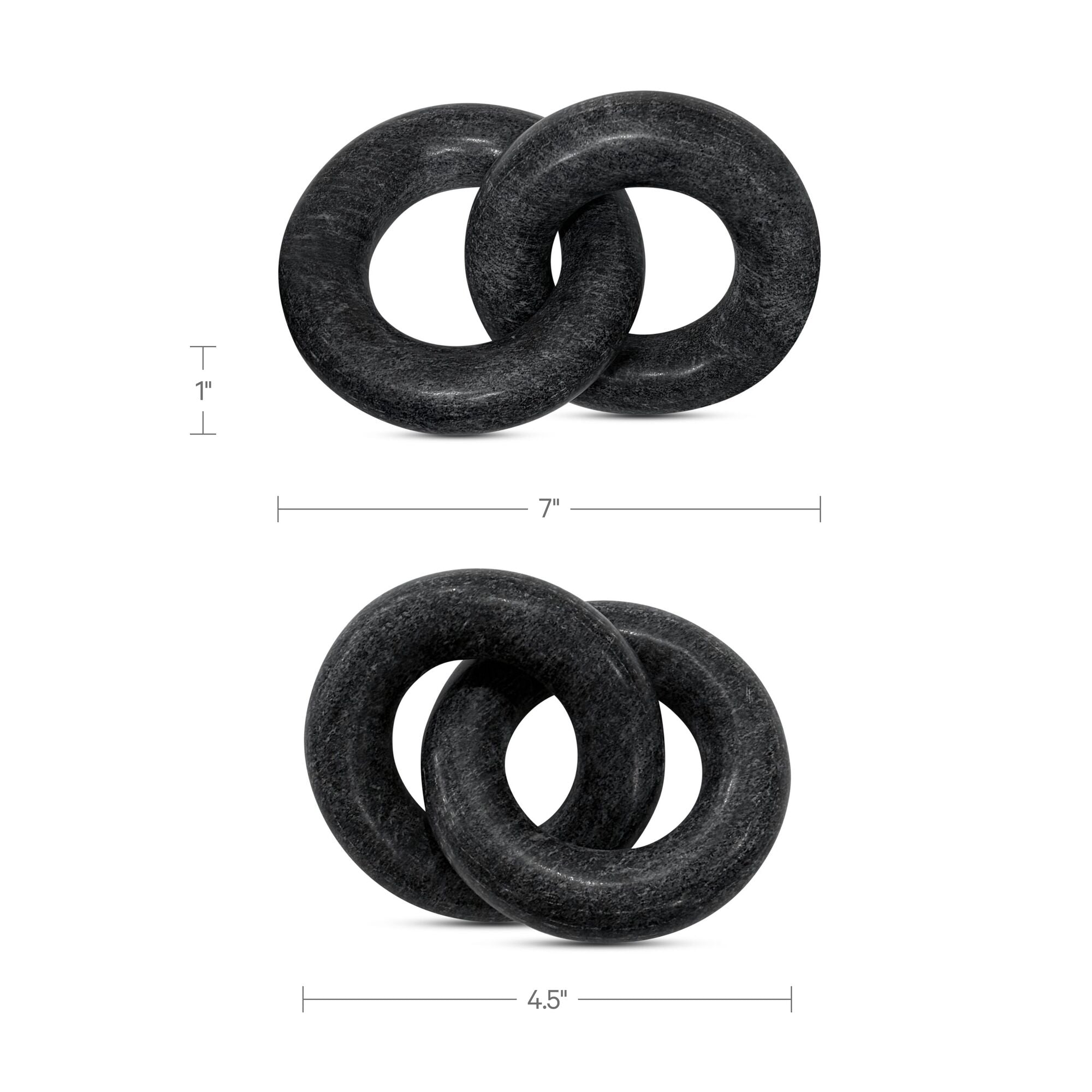 Hera Tabletop Decor Black Marble by Moe's Home Collection - view 3