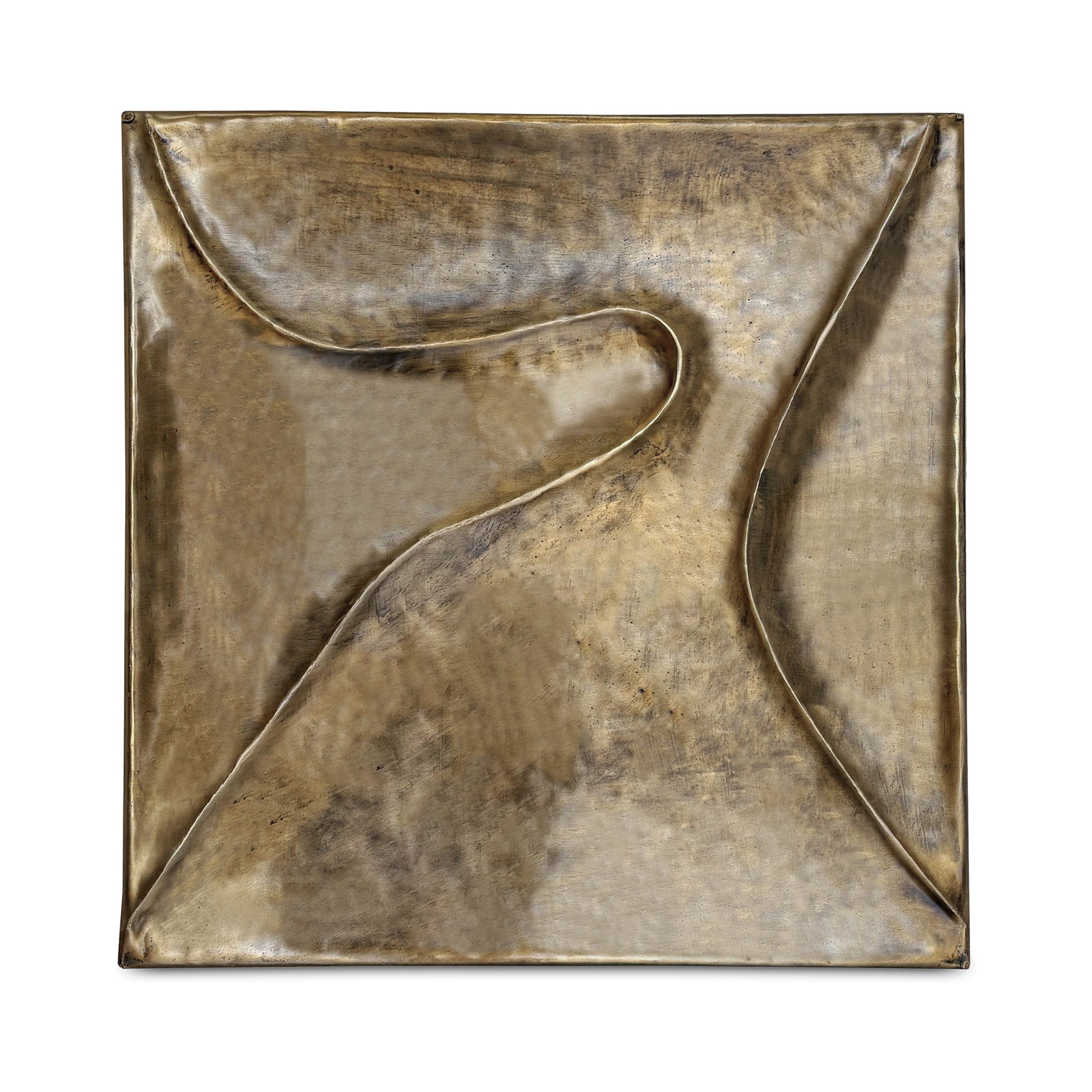 Bode Wall Sculpture Aged Brass by Moe's Home Collection