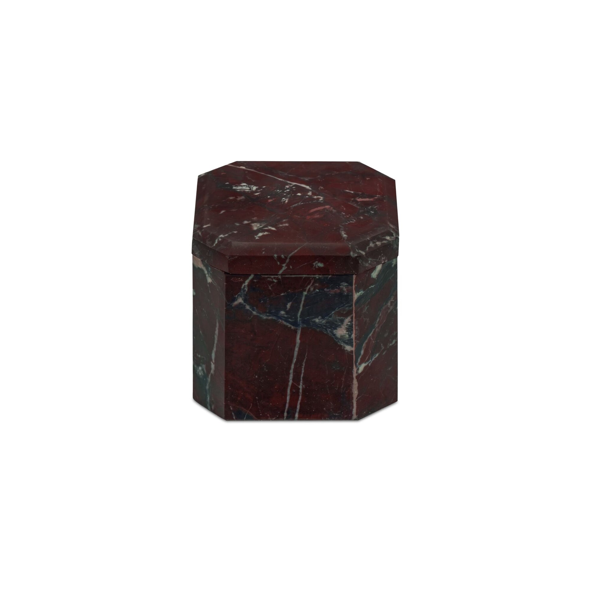Forli Marble Box Red Levanto by Moe's Home Collection