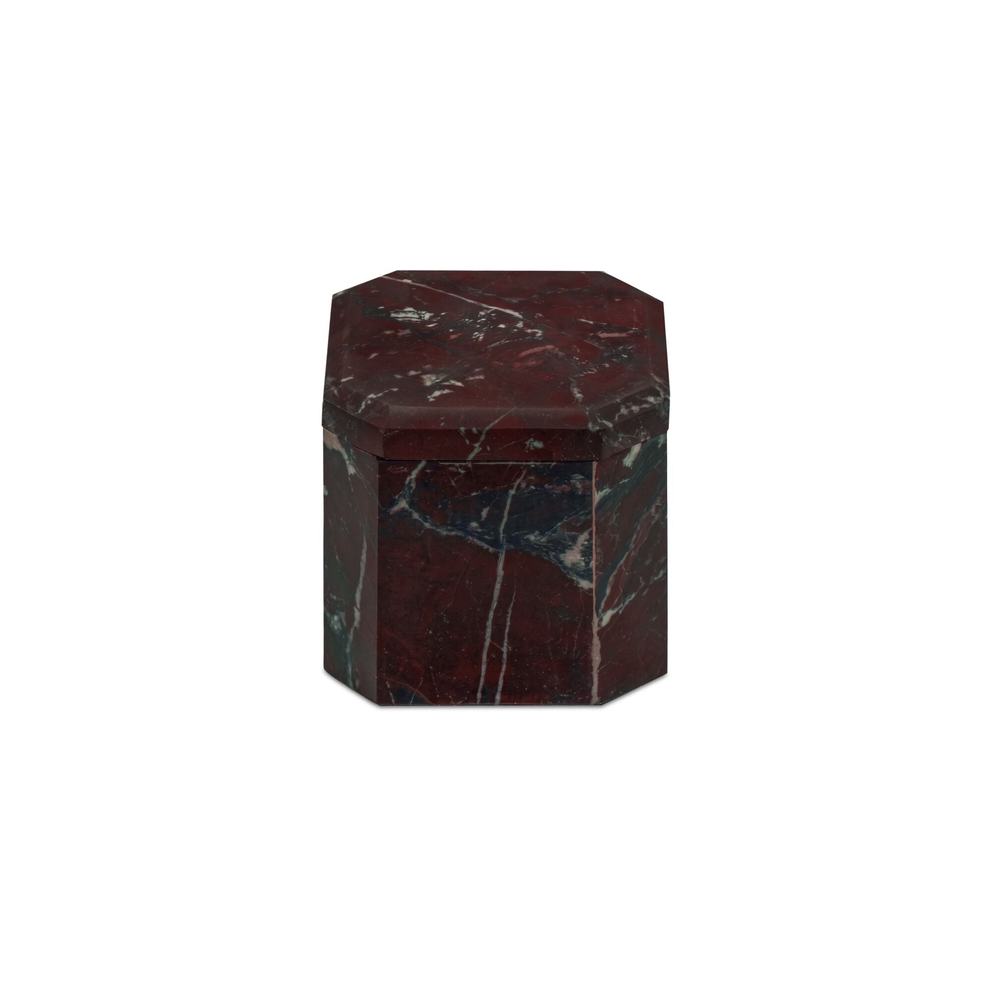 Forli Marble Box Red Levanto by Moe's Home Collection