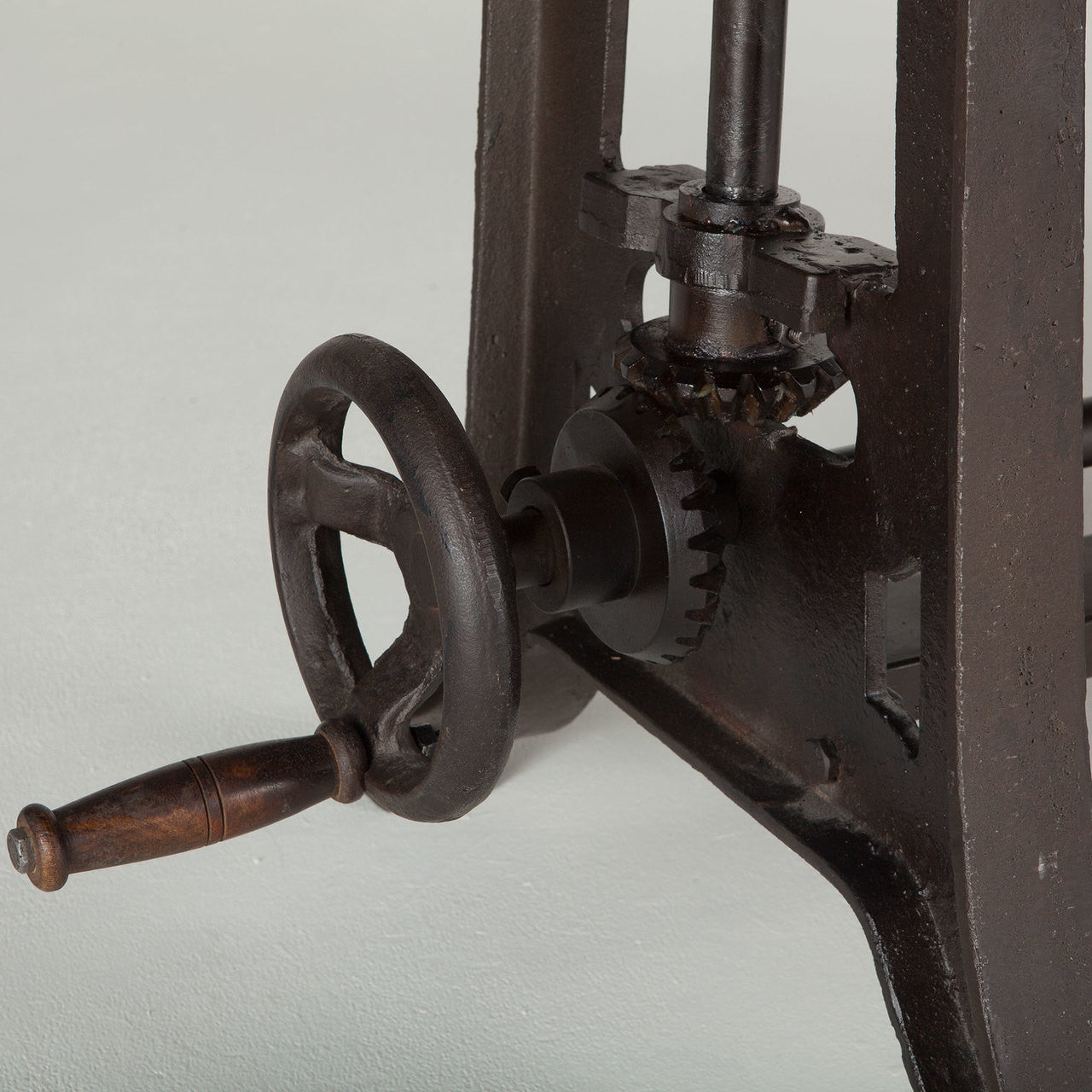 French Industrial Architect Drafting Table Desk