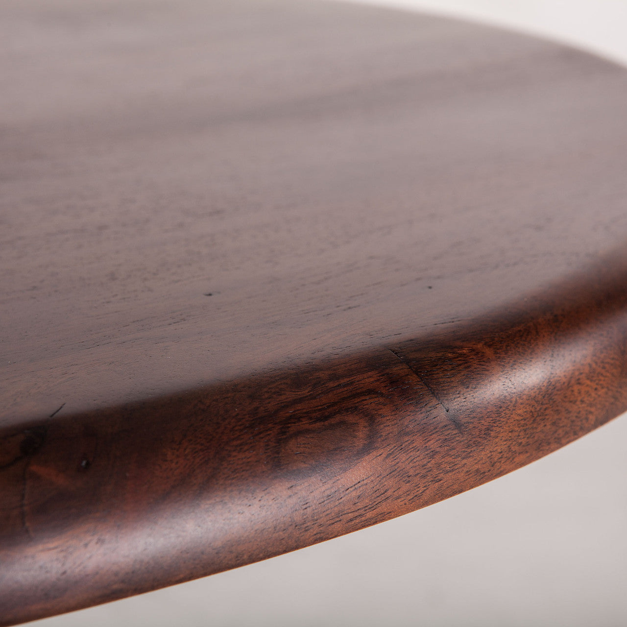 Industrial Loft 30" Adjustable Side Table in Walnut