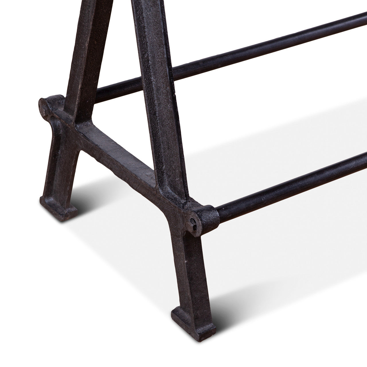 Industrial Teak 66" Gathering Table in Natural Reclaimed Wood