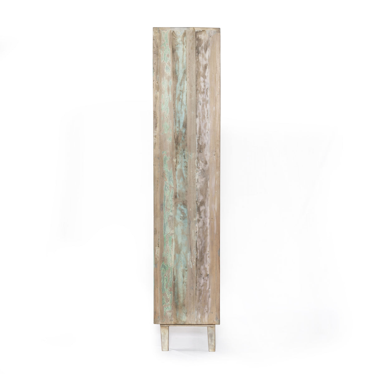 Ibiza 31" Bookshelf in Vintage Teal Reclaimed Wood - image 4