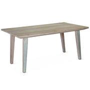 Shabby Chic Vintage Reclaimed Teak Dining Table 66"