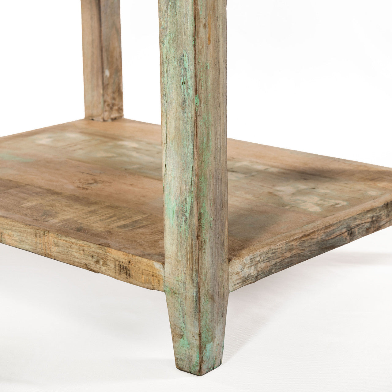 Shabby Chic Vintage Reclaimed Teak 1 Drawer Nightstand