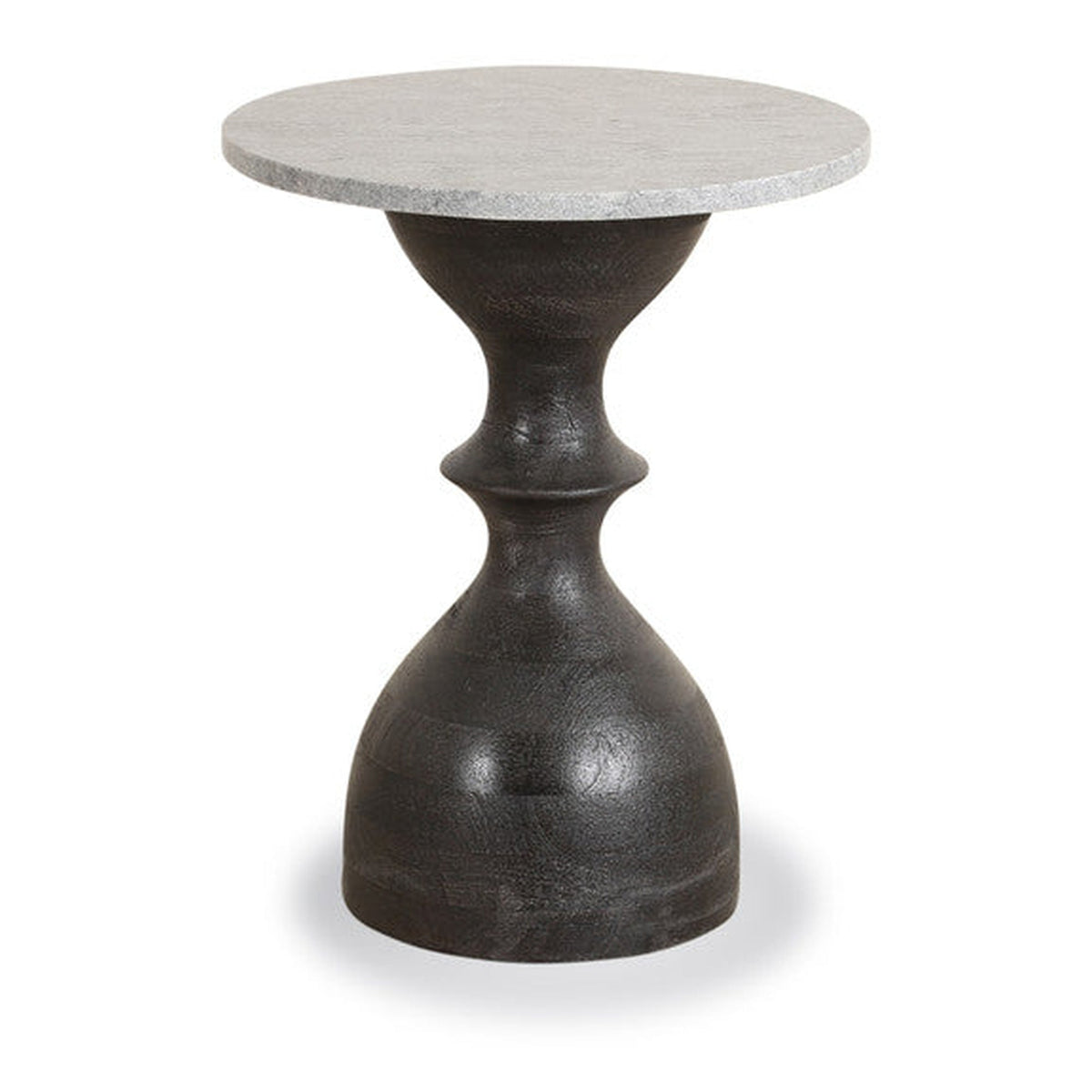 Jaipur Martini 18" Black Side Table