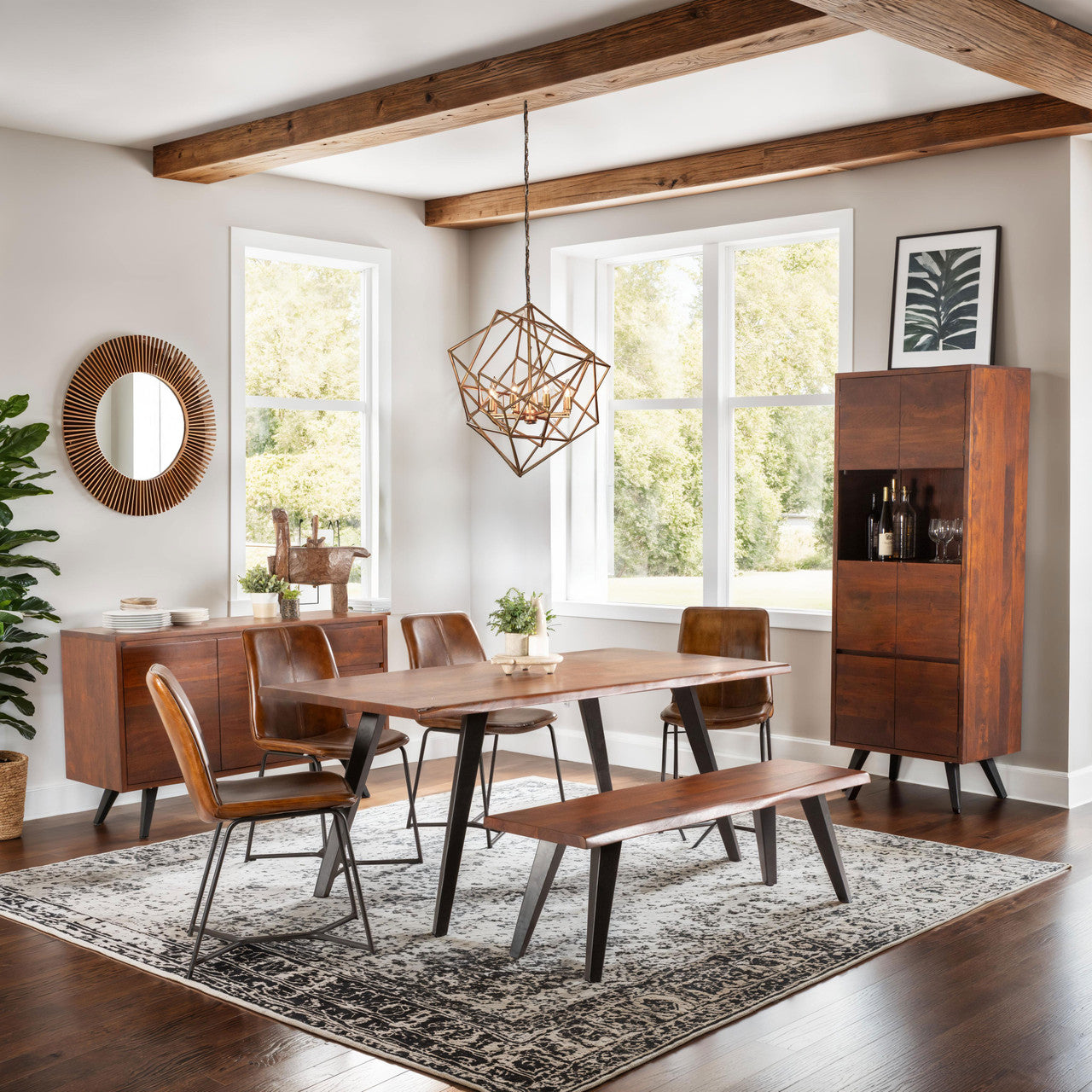 Kennedy 68" Dining Table in Walnut