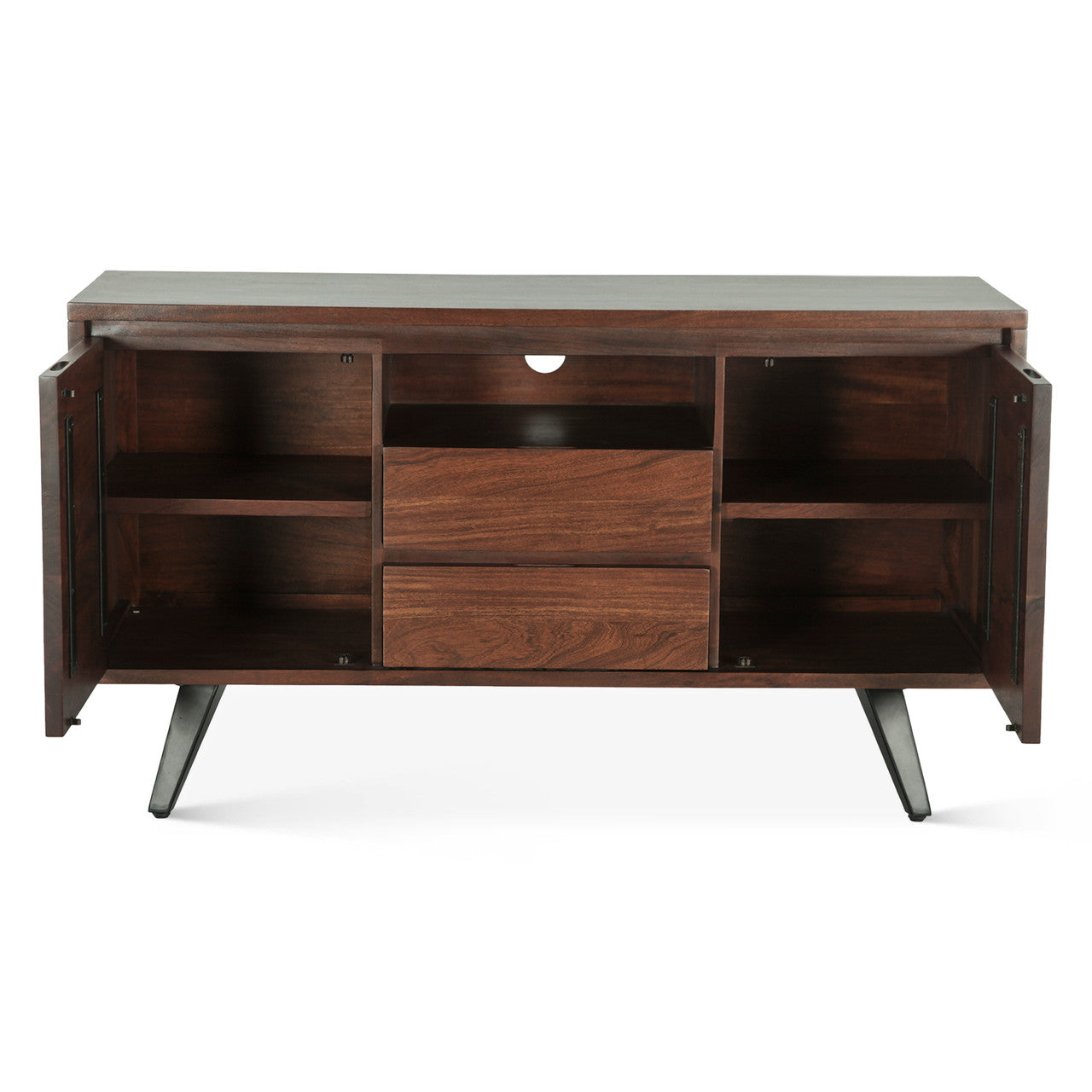 Kennedy 54" Media Cabinet in Walnut