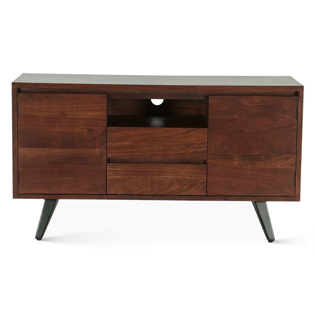 Kennedy 54" Media Cabinet in Walnut