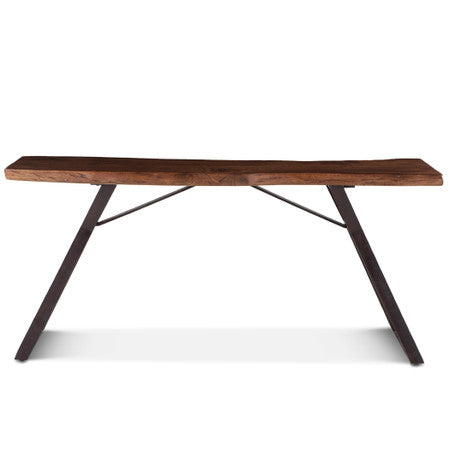 London Loft 68" Console Table in Walnut