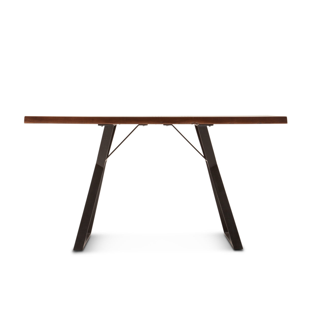 London Loft 68" Gathering Table in Walnut Acacia Wood