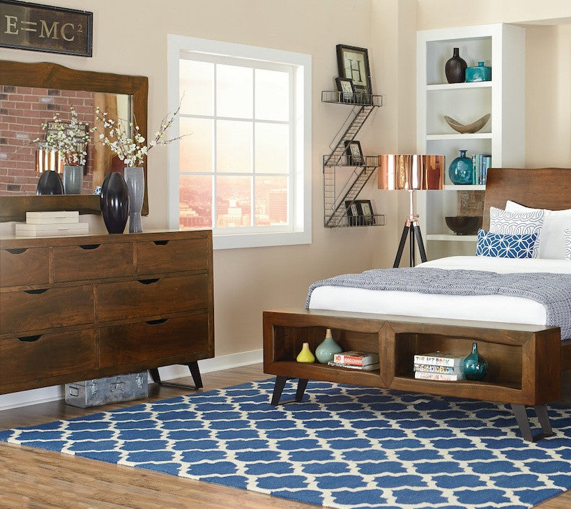 Brooklyn Loft Solid Wood 7 Drawer Dresser
