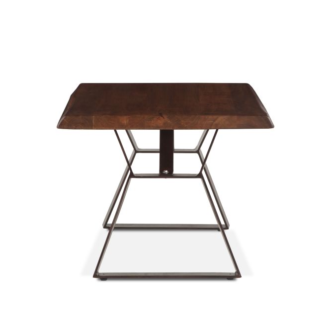 London Loft 23" Side Table in Walnut