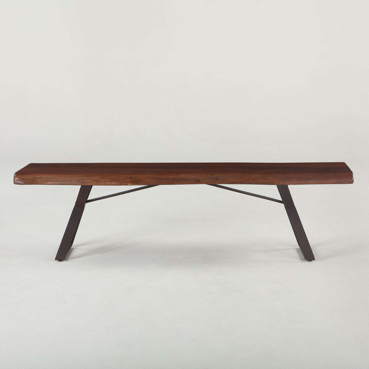 Brooklyn Loft Live Edge Dining Bench 90"