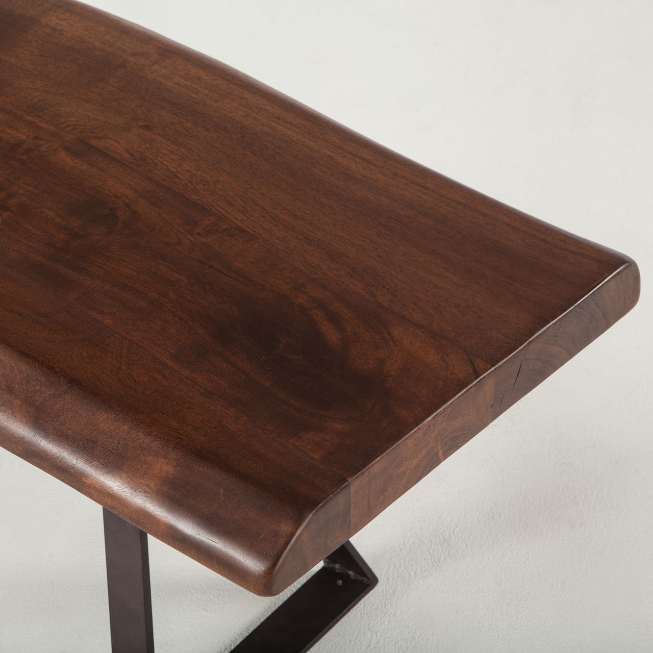 Brooklyn Loft Live Edge Dining Bench 72" 