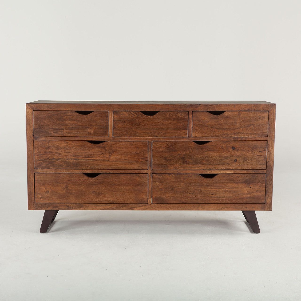 Brooklyn Loft Solid Wood 7 Drawer Dresser