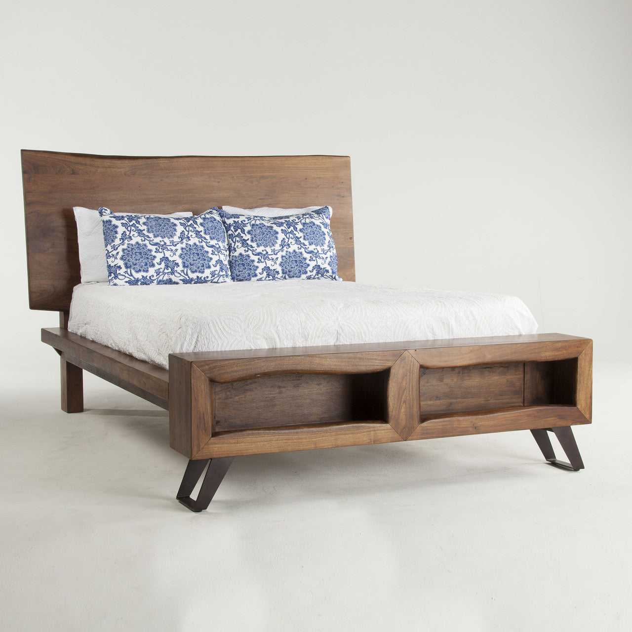 Brooklyn Loft Solid Wood King Platform Bed